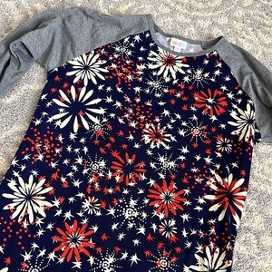 Lularoe baseball tee